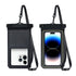 Floating mobile phone waterproof bag for swimming drifting outdoor beach camping water park